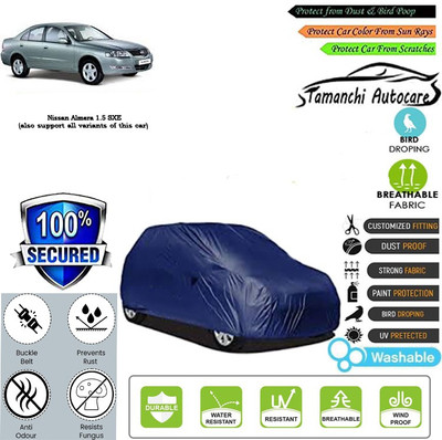 Tamanchi Autocare Car Cover For Nissan Almera 1.5 SXE(Blue)