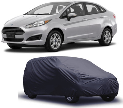 ROYAL AUTO MART Car Cover For Ford Fiesta (Without Mirror Pockets)(Grey)