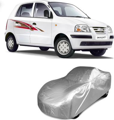 AUTOKIT Car Cover For Hyundai Santro (Without Mirror Pockets)(Silver)