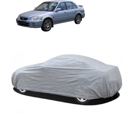 GIFFEN Car Cover For Honda City (Without Mirror Pockets)(Silver, For 2005 Models)