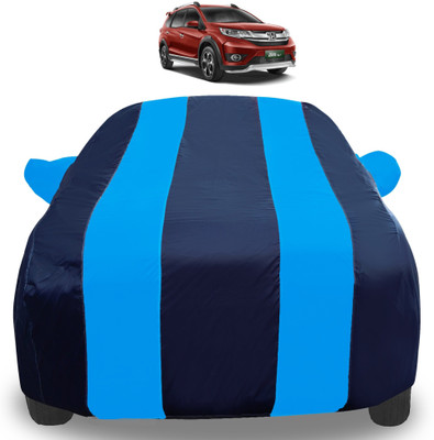 Auto Hub Car Cover For Honda BR-V (With Mirror Pockets)(Blue)