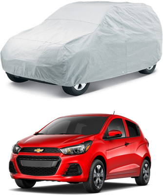 HMS Car Cover For Chevrolet Spark (Without Mirror Pockets)(Silver)