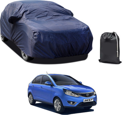 PAGORA Car Cover For Tata Zest (With Mirror Pockets)(Blue)