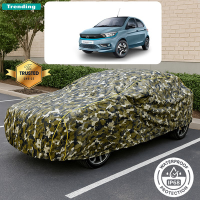 PAGORA Car Cover For Tata Tigor EV (With Mirror Pockets)(Multicolor)