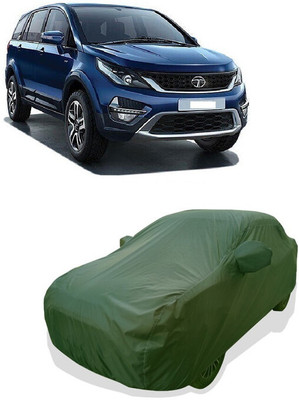 Tricway Car Cover For Tata Hexa (With Mirror Pockets)(Green)