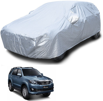 Euro Care Car Cover For Toyota Fortuner Old (With Mirror Pockets)(Silver)