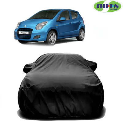 Sheen Car Cover For Maruti A-Star (Without Mirror Pockets)(Black)