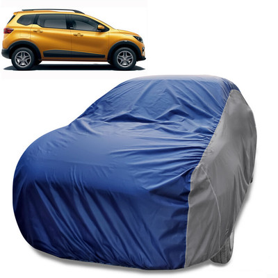 MoTRoX Car Cover For Renault Triber (Without Mirror Pockets)(Blue, Grey)