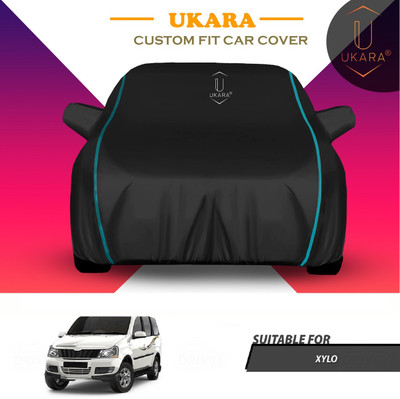 Ukara Car Cover For Mahindra Xylo (With Mirror Pockets)(Black)
