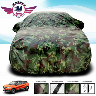 MoTRoX Car Cover For Renault Captur (Without Mirror Pockets)(Green)