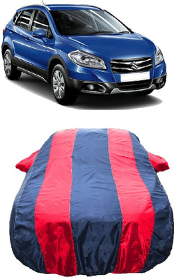 Wegather Car Cover For Maruti Suzuki S-Cross DDiS 320 Alpha (With Mirror Pockets)(Red)