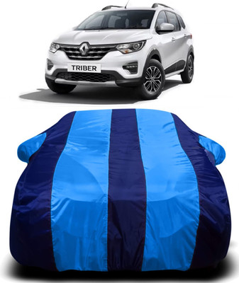 AUCTIMO Car Cover For Renault Triber (With Mirror Pockets)(Multicolor)