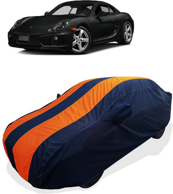 Coxtor Car Cover For Porsche Cayman (With Mirror Pockets)(Orange)