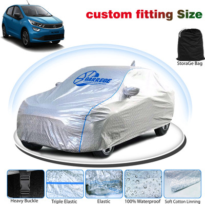 GARREGE Car Cover For Tata Altroz (With Mirror Pockets)(Silver, For 2020, 2021, 2022, 2023, 2024, 2025 Models)