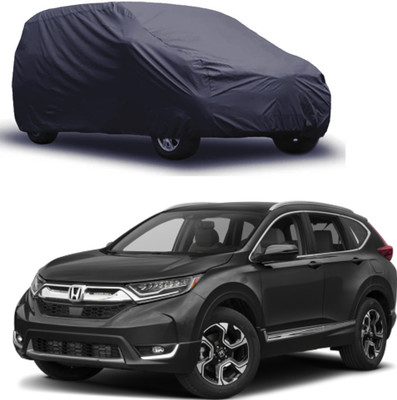 ROYAL AUTO MART Car Cover For Honda CR-V (Without Mirror Pockets)(Grey)