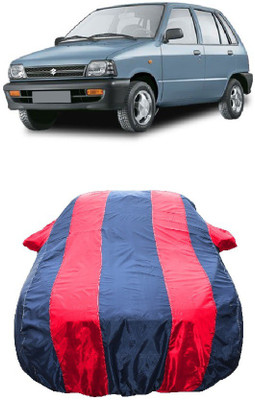 Wegather Car Cover For Maruti 800 Std. LPG(Red)