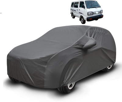 Auto Hub Car Cover For Maruti Omni (With Mirror Pockets)(Grey)