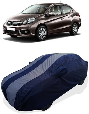 Coxtor Car Cover For Honda Amaze VX CVT i-VTEC (With Mirror Pockets)(Grey)