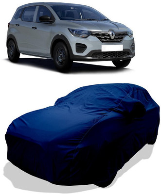 Coxtor Car Cover For Renault Triber RXE (With Mirror Pockets)(Blue)