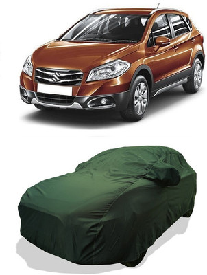 Coxtor Car Cover For Maruti Suzuki S-Cross DDiS 200 Sigma (With Mirror Pockets)(Green)