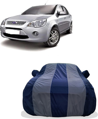 Tricway Car Cover For Ford Fiesta Classic (With Mirror Pockets)(Multicolor)
