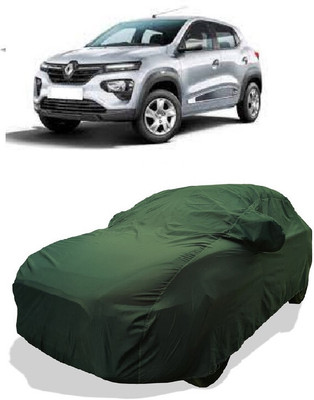 Coxtor Car Cover For Renault Kwid AMT RXL (With Mirror Pockets)(Green)