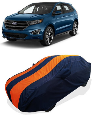 Coxtor Car Cover For Ford Edge Sport (With Mirror Pockets)(Orange)