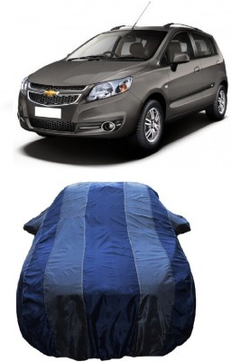 Wegather Car Cover For Chevrolet Sail Hatchback 1.3 TCDi (With Mirror Pockets)(Grey)