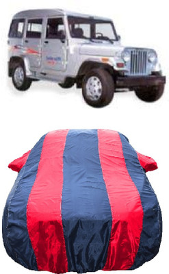 Wegather Car Cover For Mahindra Marshal DI (With Mirror Pockets)(Red)