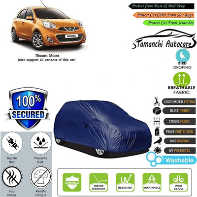 Tamanchi Autocare Car Cover For Nissan Micra(Blue)