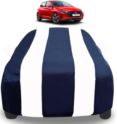 Amanzo Car Cover For Hyundai i20 Sportz (With Mirror Pockets)(White)