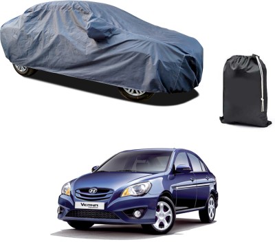 CODOKI Car Cover For Hyundai Verna Transform (With Mirror Pockets)(Grey, For 2019, 2020, 2021, 2022, 2023 Models)