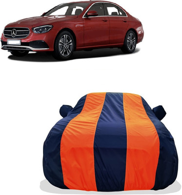 Tricway Car Cover For Mercedes Benz E-Class Expression E 200 Petrol (With Mirror Pockets)(Orange)