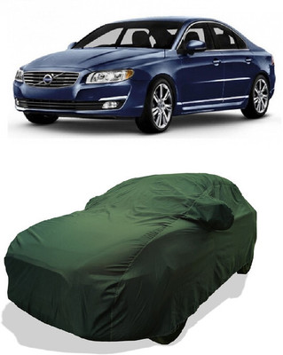 Coxtor Car Cover For Volvo S80 D4 (With Mirror Pockets)(Green)