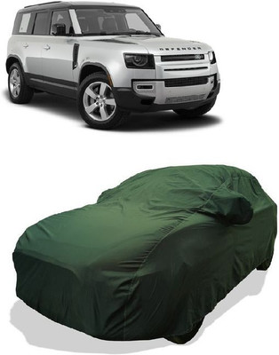 QLAX Car Cover For Maruti Defender 3-Door S Diesel (With Mirror Pockets)(Green)