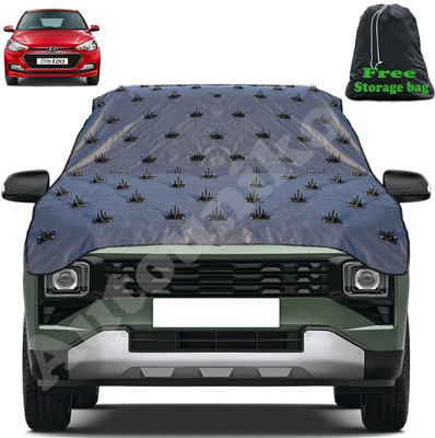 autouniko Car Cover For Hyundai Elite i20 (Without Mirror Pockets)(Grey)