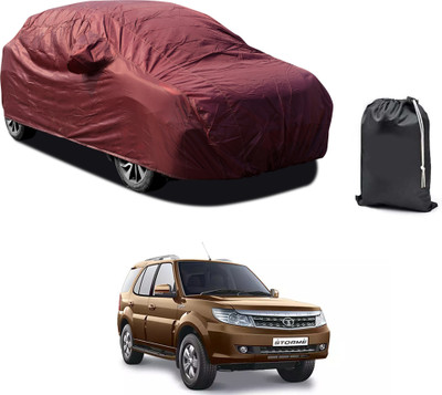 CODOKI Car Cover For Tata Safari Storme (With Mirror Pockets)(Maroon)
