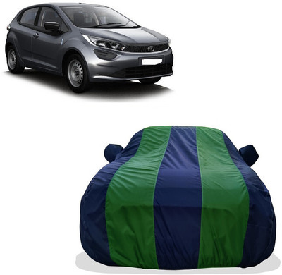 Tricway Car Cover For Tata Altroz XE Petrol (With Mirror Pockets)(Green)