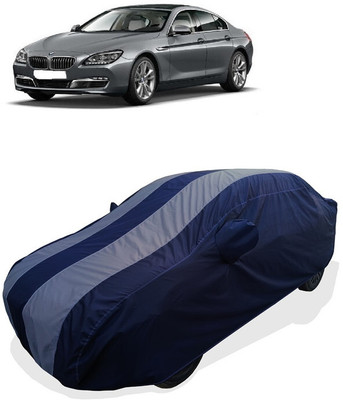 Coxtor Car Cover For BMW 6 Series 640D Gran Coupe (With Mirror Pockets)(Grey)