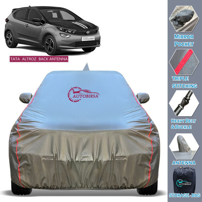 AUTOBIRSA Car Cover For Tata Altroz (With Mirror Pockets)(Grey, For 2020, 2021, 2022, 2023, 2024, 2025 Models)