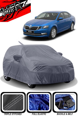 J S R Car Cover For Skoda Octavia 1.9 TDI (With Mirror Pockets)(Grey)