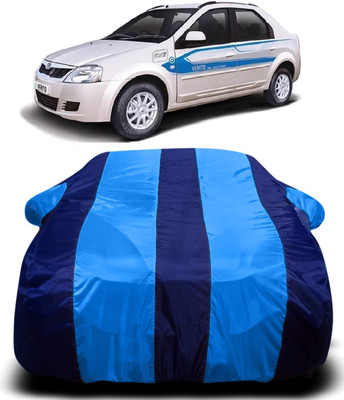 MAVENS Car Cover For Mahindra e-Verito (With Mirror Pockets)(Multicolor)