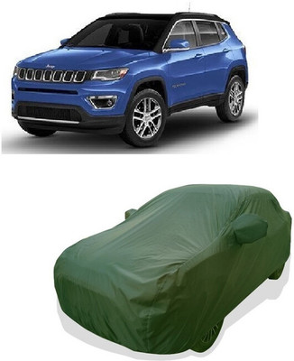 Tricway Car Cover For Jeep Compass 2.0 Limited 4X4 (With Mirror Pockets)(Green)