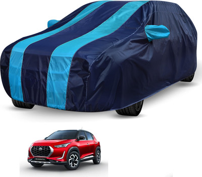 Auto Hub Car Cover For Nissan Magnite (With Mirror Pockets)(Blue, Blue, For 2020 Models)