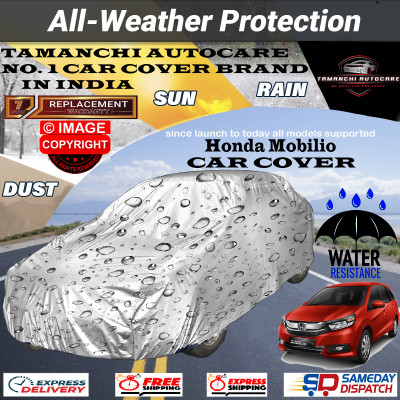 Tamanchi Autocare Car Cover For Honda Mobilio(Silver)