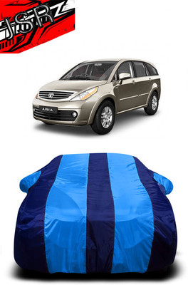 J S R Car Cover For Tata Aria (With Mirror Pockets)(Blue)