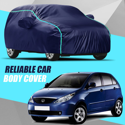 KULTEX Car Cover For Tata Indica Vista (With Mirror Pockets)(Multicolor)