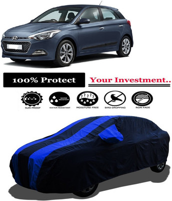 Amexride Car Cover For Hyundai i20 Asta CRDI (With Mirror Pockets)(Multicolor)