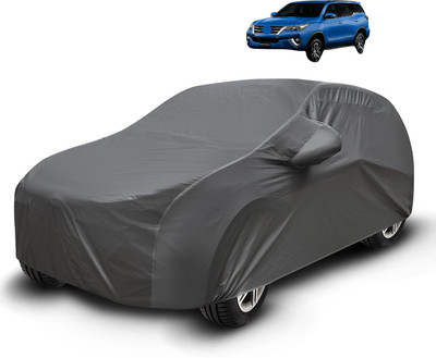 Caronix Car Cover For Toyota Fortuner (With Mirror Pockets)(Grey)