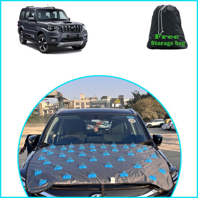 FAMEXON Car Cover For Tata Harrier (Without Mirror Pockets)(Grey)